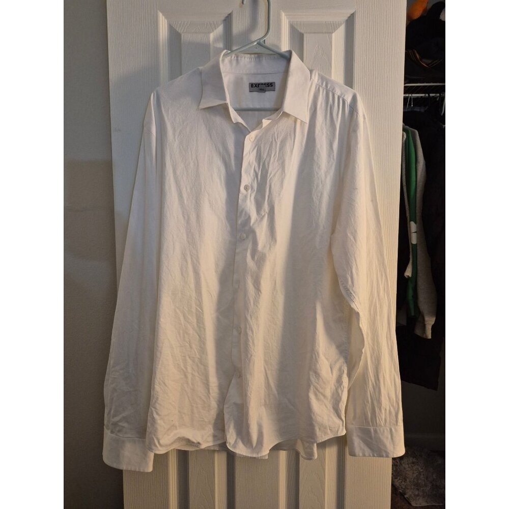 Mens Dress Shirt, XL